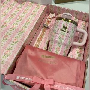 Stanley x Love Shack Fancy 20oz blooming heirloom quencher tumbler